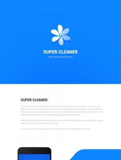 APP设计：Super Cleaner 1.0