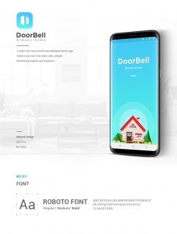 Doorbell APP Material Design